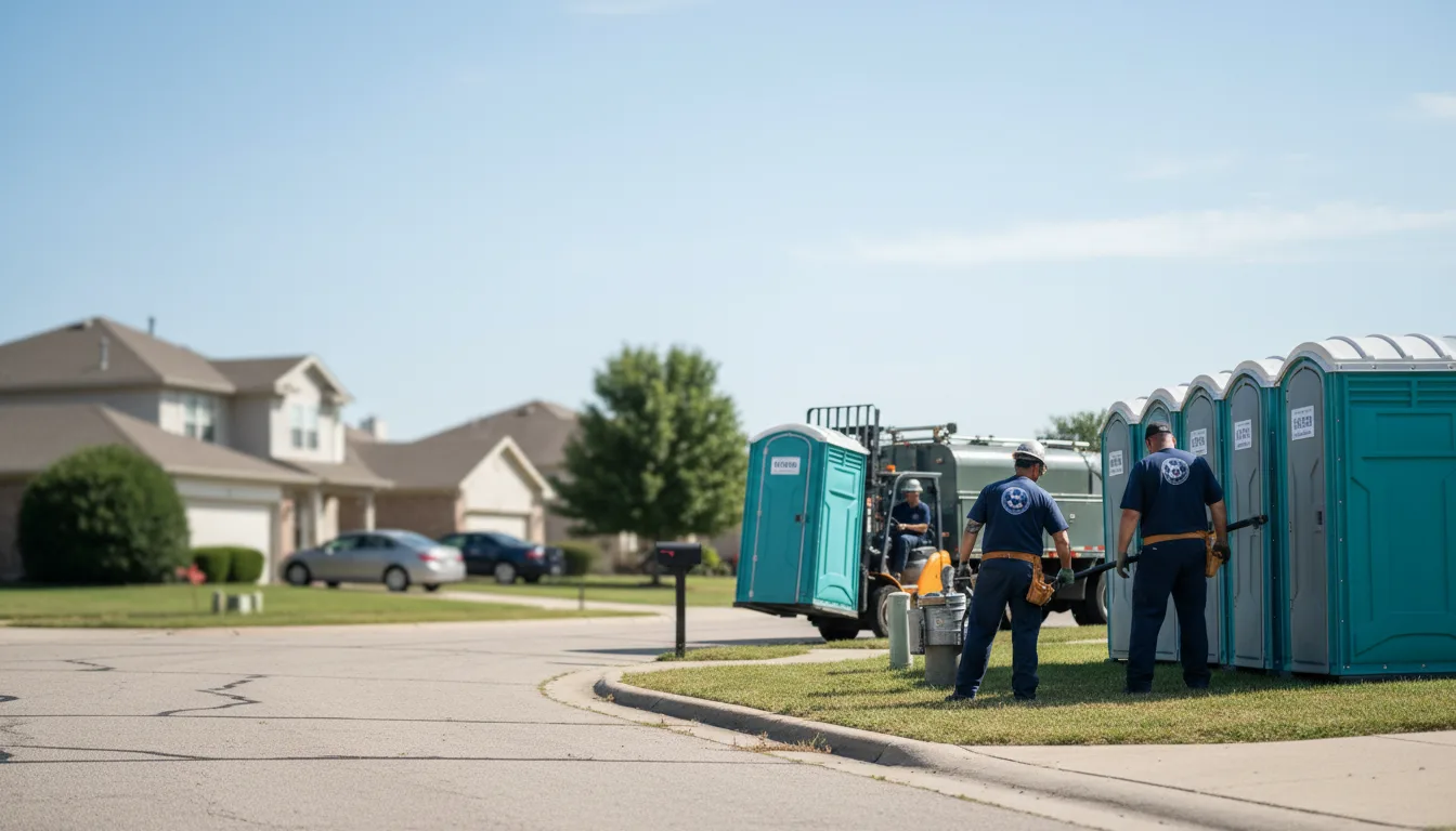 Porta Potty Rental in Fort Leonard Wood, MO near me